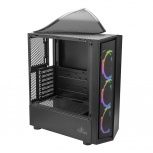 Gabinete Yeyian Ventle Master, Midi-Tower, ATX/Micro-ATX, USB 2.0/3.0, sin Fuente, 3 Ventiladores Instalados, Negro - Imagen adicional 3