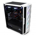 Gabinete Yeyian ABYSS 2500 con Ventana RGB, Midi-Tower, ATX/EATX/ITX/Micro ATX, USB 3.0, sin Fuente, 3 Ventiladores ARGB Instalados, Negro/Blanco - Imagen adicional 3