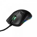 Mouse Gamer Ergonómico Yeyian Óptico Links, Alámbrico, USB, 7200DPI, Negro