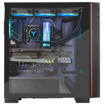 Computadora Gamer Yeyian Mirage X 990XD-5901M, AMD Ryzen 9 9900X, NVIDIA GeForce RTX 5090, 64GB, 2TB + 2TB SSD, Wi-Fi, Windows 11 Home image