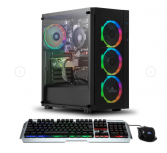 Computadora Gamer Yeyian Katana R06, AMD Ryzen 5 5600X 3.70GHz, 16GB, 500GB SSD, NVIDIA GeForce RTX 3050, Windows 11 +Teclado/Mouse