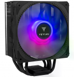 Ventilador Yeyian PROACT 120CT V2, 120mm, 1800RPM, RGB, Negro