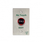 Yli Electronic Boton de Salida de Emergencia ABK841D, Inalámbrico, Acero Inoxidable