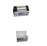 YLI Electronic Cerradura Electromagnética YM60, 60kg — incluye Soporte de Fijación Tipo Z