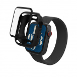Zagg Protector de Pantalla Fusion 360 para Apple Watch, Tamaño 44mm, Negro