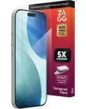 Zagg Protector de Pantalla para iPhone 17, Vidrio Templado, Transparente