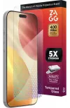Zagg Protector de Pantalla para iPhone 17 Pro Max, Vidrio Templado, Transparente