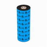 Cinta Zebra Ribbon con Cera ZipShip 5319, 110mm x 74m, 1 Rollo