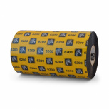 Zebra Cinta de Resina 06200BK13145, 25 mm de Diámetro Interno, 131 mm x 450 Metros, 1 Rollo