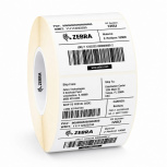Zebra Rollo de Papel Térmico Z-Perform 1000D 2.4 mil, 4'' x 100', Blanco, 1 Rollo