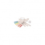 Zebra Z-Band Direct, Brazaletes Térmicos Directos Adhesivos para HC100, 1'' x 6'', 300 Piezas
