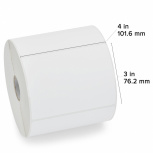 Zebra Rollo de Etiquetas Z-Perform 2000D de 4" x 3", 840 Etiquetas, 6 Piezas - Imagen adicional 1