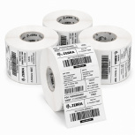 Zebra Rollo de Etiquetas 1500T, Transferencia Térmica, 4'' x 6'', 1000 Etiquetas, Blanco, 4 Rollos