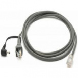 Zebra Cable RJ-45 Macho - RJ-12 Macho, 1.8 Metros