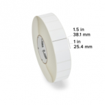 Zebra Rollo de Etiquetas Z-Select 4000T, 1.5 x 1", 5.180 Etiquetas, Blanco