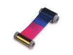 Cinta Zebra Ribbon iSeries de Color con Rodillo de Limpieza, 5 Paneles YMCKO, 330 Impresiones