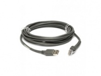 Zebra Cable USB, 5 Metros, Gris, para MP6000