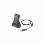 Zebra CS30X0 Cradle, 1 Ranura, USB, Bluetooth, Negro