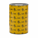 Zebra Cinta de Resina LA06200BK08345, 25.4 mm de Diámetro Interno, 83mm x 450 Metros, 1 Rollo Rollo