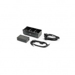 Zebra Base de Carga SAC-MPP-3BCHGUS1-01, 3 Baterías, Negro, Compatible con ZQ500/ZQ600 - incluye Fuente de Poder y Cable de Corriente