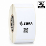 Zebra Rollo de Etiquetas ZIPZET10045192, 4" x 6", 1068 Etiquetas, Blanco, 1 Rollo