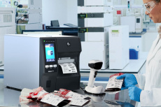 Zebra ZT411, Impresora de Etiquetas, Transferencia térmica, 203 x 203DPI, USB, Serial, Ethernet, Bluetooth, Negro/Gris image