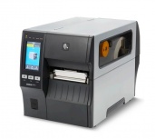Zebra ZT411, Impresora de Etiquetas, Transferencia Térmica, 203 x 203DPI, USB, Serial, Ethernet, Gris/Negro — Requiere Cinta de Impresión