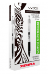 Zebra Papeleria Lapicero M-301, 0.5 mm, 6 Piezas