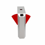 ZKTeco Puerta de Cortesía tipo Flap Bidireccional FBL220, Acero inoxidable