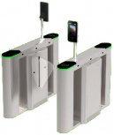 ZKTeco Puerta de Cortesía tipo Flap FBL6000 PRO,  Acero inoxidable