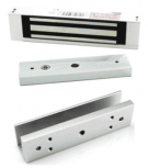 ZKTeco Cerradura Electromagnética LM1805, 13 x 1.1cm, 120Kg, incluye Bracket Tipo U LMB-180U