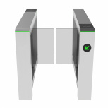 ZKTeco Torniquete de Barrera Oscilante MARS-B1000, Acero Inoxidable