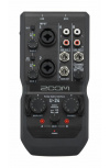 Zoom Interfaz de Audio Digital Portátil U-24, 24-bit, TRS/XLR, USB, Negro