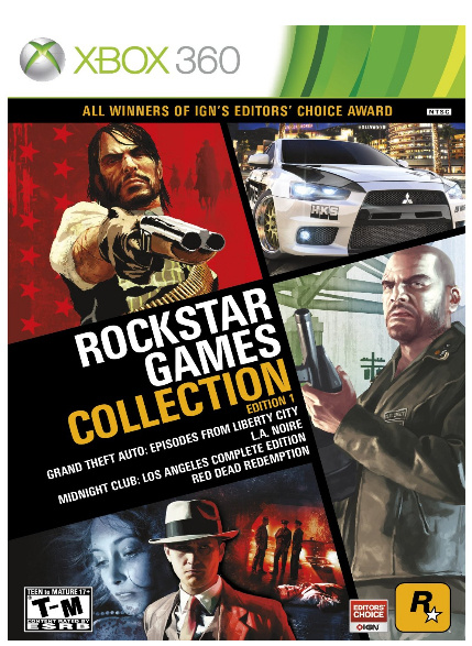 2K Rockstar Games Collection Edition 1, Xbox 360