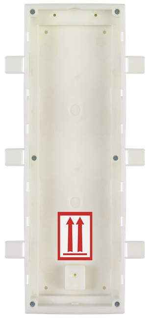 2N Caja para Instalación en Pared 3 Módulos IP Verso, Plástico, Blanco