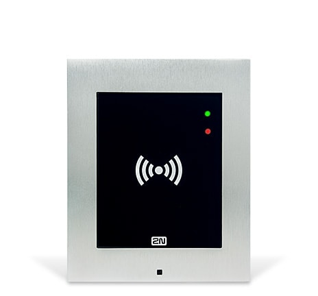 2N Lector de Tarjeta de Proximidad Access Unit, 2.0 RFID Multifrecuencia, 125kHz/13.56MHz, Plata
