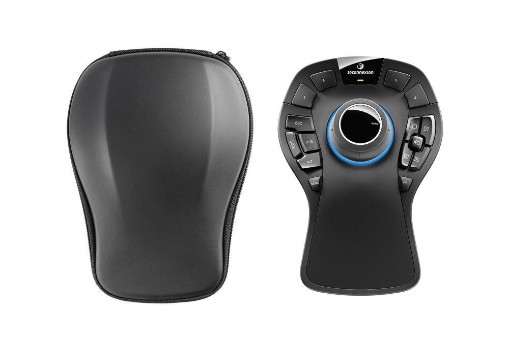 Mouse 3Dconnexion 6DoF SpaceMouse Pro, RF Inalámbrico, USB, Negro