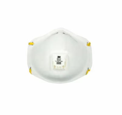 Cubrebocas 3M, Blanco, 1 Pieza