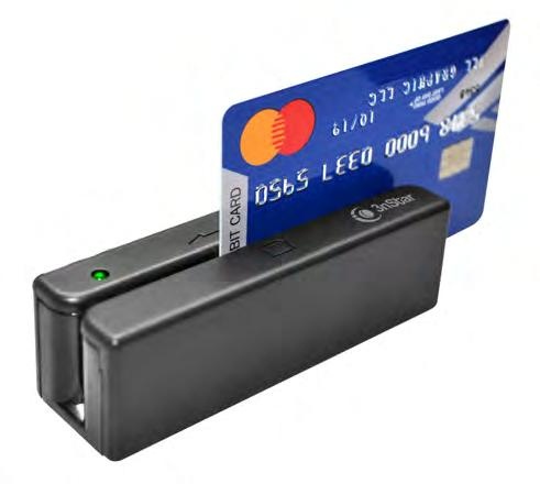 3NSTAR MSR003 Lector de Banda Magnética, USB, Track III