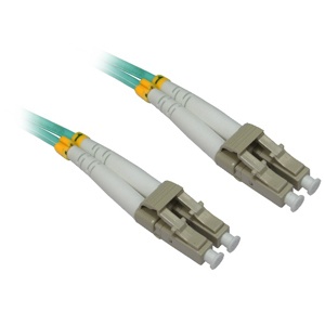 4XEM Cable Fibra Óptica Multimodo LC Macho - LC Macho, 9 Metros, Azul