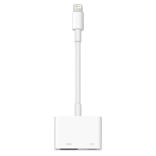 4XEM Adaptador Lightning Macho - HDMI Hembra, Blanco, para iPhone/iPad/iPod