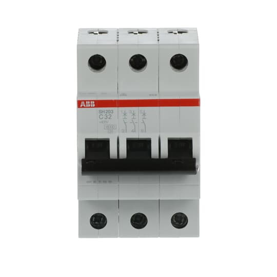 ABB Interruptor Termomagnético 3 Polos 2CDS213001R0324, 1400V, 32A, Entrada 440V