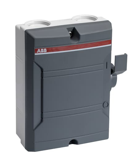 ABB Gabinete para Interruptor BW340TPN, 3 Polos, Gris 