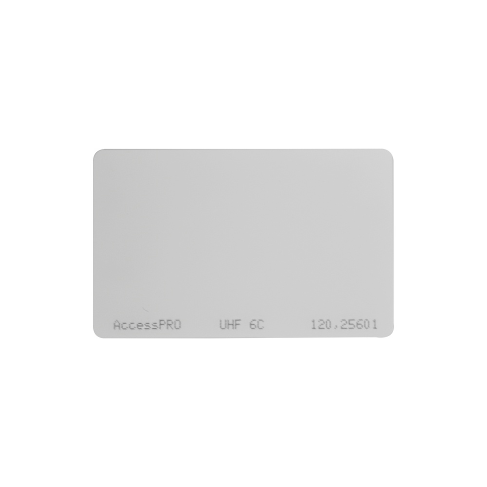 AccessPRO Tarjeta de Proximidad ACCESS-CARD-EPC, No Imprimible, 5.4 x 8.5cm, Blanco - No incluye Portatarjetas