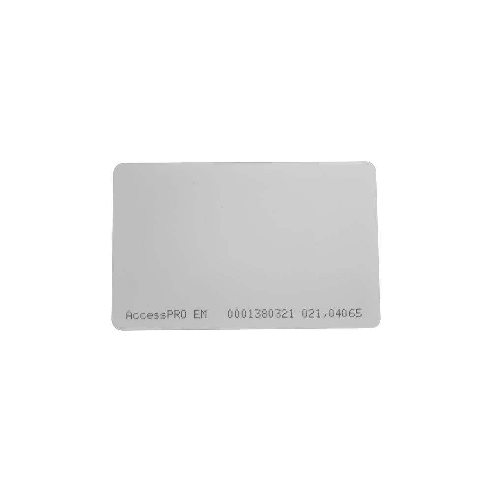 AccessPRO Tarjeta de Proximidad, 8.56 x 5.4cm, Blanco