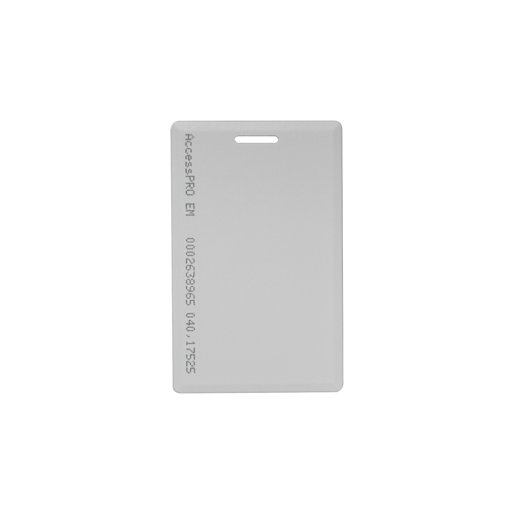 AccessPRO Tarjeta de Proximidad ACCESS-PROX-CARD, 5.4 x 8.5cm, Blanco