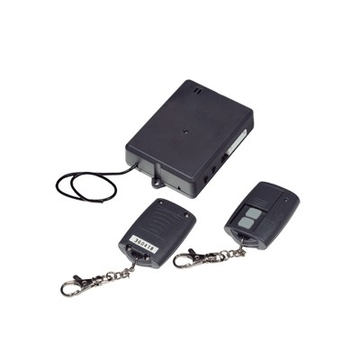 AccessPRO Receptor con Relevador Doble, RF Inalámbrico, Negro