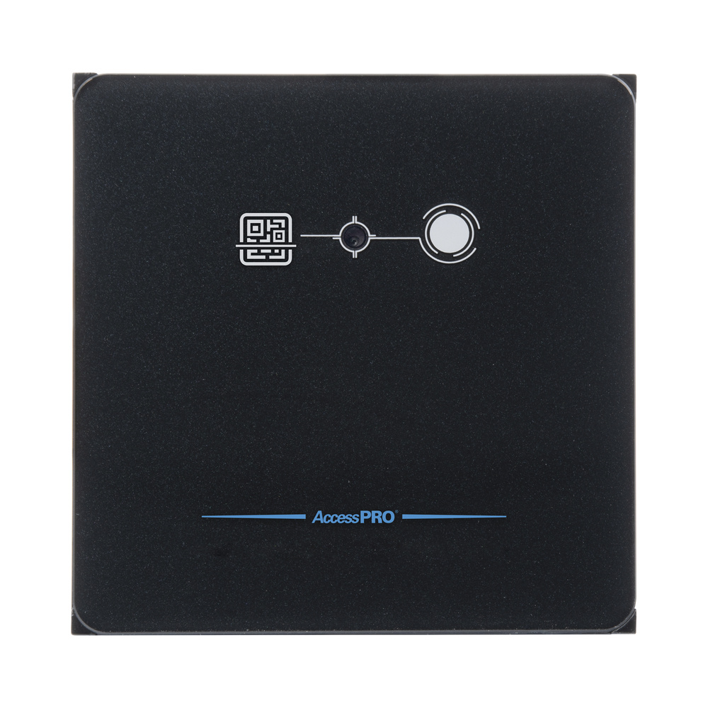 AccessPRO Lector de Proximidad de Código QR EM/Mifare  APREADERQR, Wiegand 26/34, Compatible PROX/MIFARE