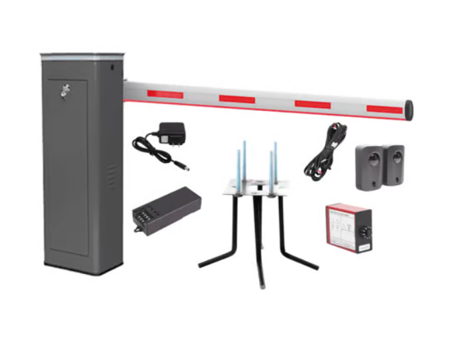 AccessPRO Barrera Vehicular Derecha, hasta 5 Metros - Incluye Brazo