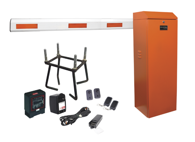 AccessPRO Barrera Vehicular Izquierda, hasta 3 Metros - Incluye Brazo